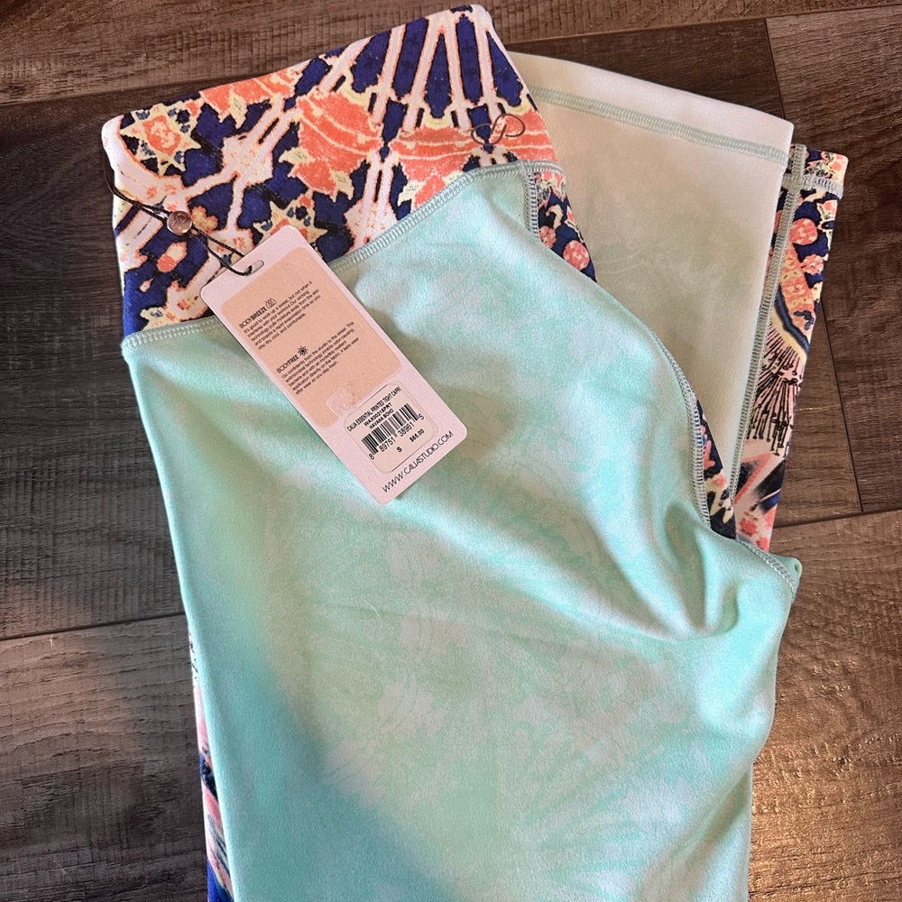 BNWT Calia by Carrie Underwood Limited Edition Havana Boho Leggings - Picture 3 of 3